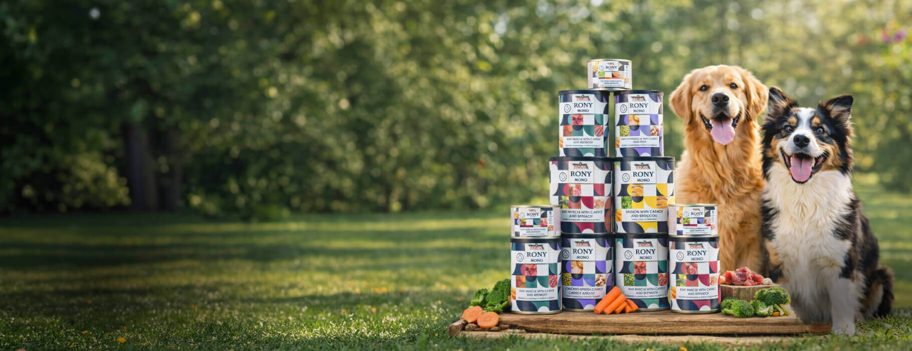 Konzervy RONY MONO pro psy – hlavní banner